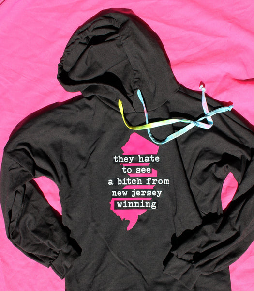 Bitch from New Jersey Women's Hoodie - LIMITED EDITION