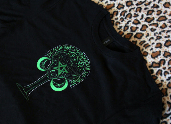 Midnight Margaritas T-Shirt in Black