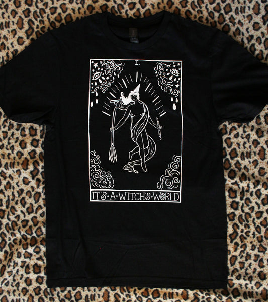 It's a Witch's World T-Shirt in Black / LIMITED RUN