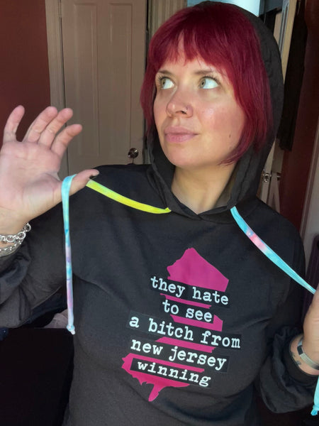 Bitch from New Jersey Women's Hoodie - LIMITED EDITION