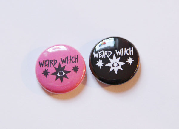 Weird Witch Button