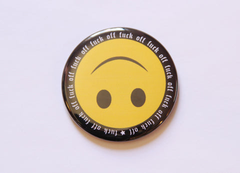 F-Off Smiley Magnet