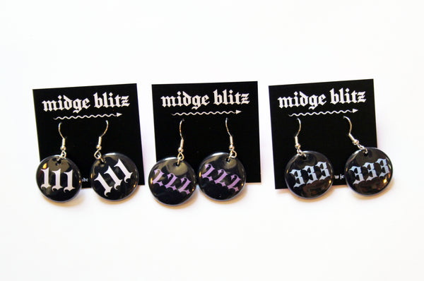 Angel Number Earrings // Pick your Number
