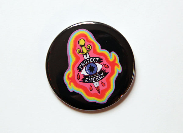 Protect Your Energy Jumbo 2.25 Inch Button