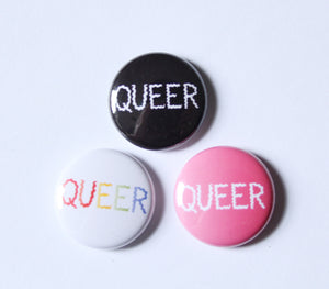 Queer One Inch Button