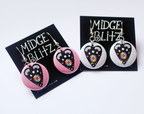 Yes Homo Ouija Planchette Earrings